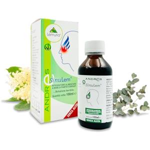 Lemuria - ANDRES SINULEM - Per Liberare le Vie Respiratorie - Integratore Alimentare a Base di Piante e Derivati - 100 ml - Made in Italy