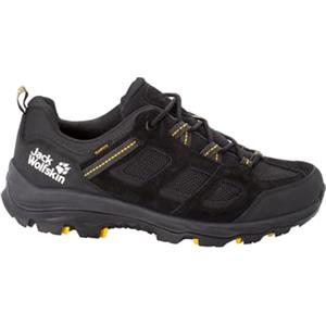 Jack Wolfskin Vojo 3 Texapore Low M, Scarpe da Escursionismo Uomo, Black/Burly Yellow Xt, 42 EU