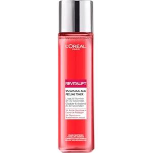 L'Oreal Paris L'Oréal Paris - Lozione Peeling Viso Lisciante ed Esfoliante - Elimina Punti Neri, Pori Dilati & Imperfezioni - Acido Glicolico 5% - Peeling Toner Revitalift - 180 ml