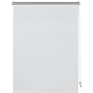 Deco Company, 23-1028 - Tenda termica a rullo con morsetti o da incollare, Risparmio energetico, Poliestere, Bianco, 50 x 150 cm