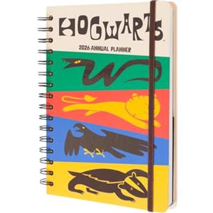 Grupo Erik Agenda Harry Potter 2026 - Agenda Settimanale 2026 A5 Anelli, Life planner : Copertina Rigida │ Include Stickers, Illustrazioni e Planner Mensile - Disney Gadget