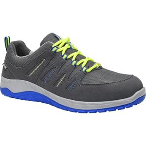 ELTEN Maddox Grigio-Blu Low ESD S1PS, Scarpe Antinfortunistiche per Donna e Uomo, Leggere, Puntale in Acciaio, Materiale Tomaia: Tessuto, Fodera Interna: Tessuto (Traspirante), Taglia 41