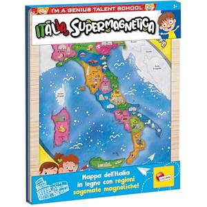 Liscianigiochi Lisciani Giochi I'm a Genius Italia supermagnetica, 105496, Multicolore