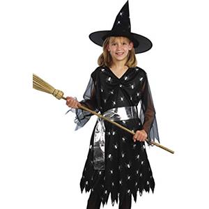 Ciao- Strega dei Ragni costume travestimento bambina (Taglia 7-9 anni)
