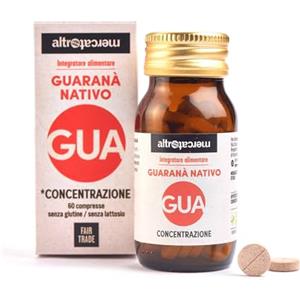 ALTROMERCATO - Guaranà integratore in compresse - 60 compresse - 42 g