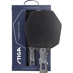 STIGA Racchetta da Ping Pong Cybershape Future by Truls Möregårdh, Racchetta 3 Stelle con Forma Esagonale Rivoluzionaria