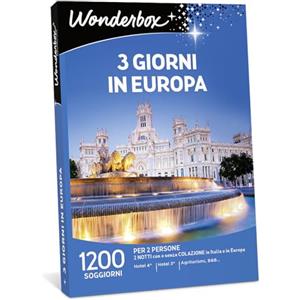 Wonderbox, Cofanetto Regalo Unisex-Adult, Multicolore, Taglia Unica