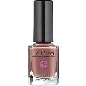 La Rosa Productos Profesionales Lo smalto di colore rosa per unghie, 10 ml Numero 101 - Cool rosa / grigio
