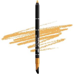 Impala - Matita Occhi Waterproof con Gomma in Silicone | 10 Dorato | Texture Cremosa Facile da Applicare | Colore Intenso, Durevole e Resistente all'Acqua