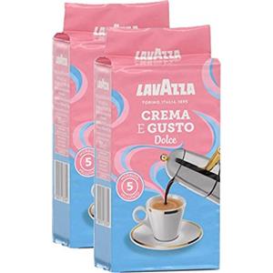 Lavazza Crema e Gusto Dolce, Caffè macinato, 2x 250g