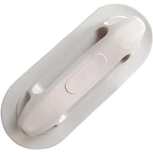 Gdfnmogo Maniglia in plastica per gommone, canoa, kayak, zattera e barca da pesca, 22 x 9 cm, colore: bianco e nero