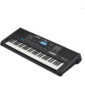 Yamaha Digital Keyboard PSR-E473 - Tastiera Digitale Versatile - Design Portatile con 61 Tasti a Tocco Sensibile e Vari Stili di Accompagnamento - Nero