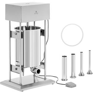 Royal Catering Insaccatrice elettrica 20 L Con 4 cilindri Insaccatrice Legatrice manuale per salsicce Insaccatrice elettrica per salsicce