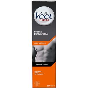 Veet Men Crema Depilatoria Per Pelli Normali 200 ml