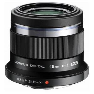 Olympus M.Zuiko Digital 45mm f/1.8 Nero - Obiettivo Tele per Micro Quattro Terzi con Messa a Fuoco Automatica