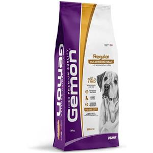 AMICIBAU Monge Gemon All Breeds Dog Regular con Pollo e Riso - 20 kg