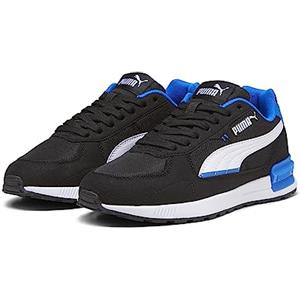 PUMA Unisex Graviton Scarpe da Calcio, Black White Racing Blue, 40 EU, Black White Racing Blue, 40 EU