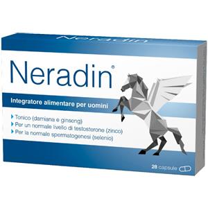 DE SALUTE Neradin 28 capsule 7,67 g integratore uomo per fertilità, testosterone e vitalità