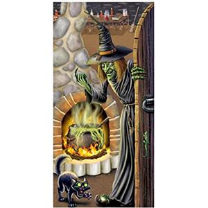 Beistle Witch's Brew - Copertura per porta, multicolore, confezione da 1