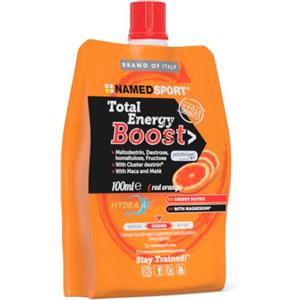 Named Sport Total Energy Boost Red Orange 100ml - Integratore Energetico Liquido con Maltodestrine e Fruttosio