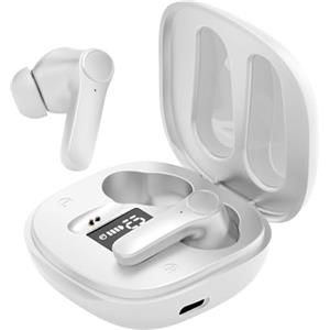 Diuyzoc Auricolari Per Traduttore Linguistico, Auricolari Simultanei Bidirezionali, Dispositivo Di Traduzione Wireless, 74 Lingue Supportate, Usi Multipli, 6,4 Cm, Per Viaggi, Comunicazione