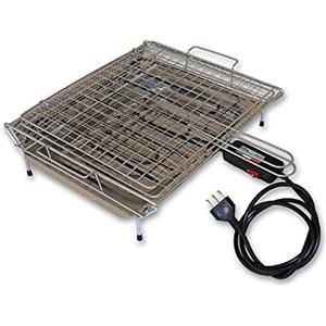 Stella Soc. Coop. Bistecchiera griglia elettrica in acciaio inox 2700 Watt Made in Italy La Stella - G10