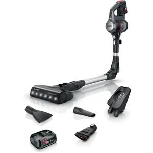 Bosch BBS712A scopa elettrica Batteria Secco 0,3 L Nero, Acciaio inossidabile [BBS 712A]