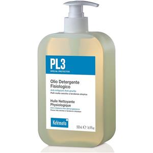 KELEMATA Srl PL3 Olio Detergente Fisiologico 500 ml - Detergente per Pelli Secche e Sensibili
