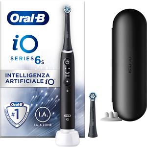PROCTER & GAMBLE SRL Oral-b Io 6 Black Spazzolino Elettrico + 2 Refill