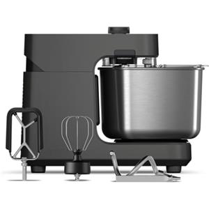Ooni Halo Pro - Macchina Professionale a Spirale da 7,3 L con Accessori, 58 Velocità - Ideale per Impasti di Pane e Pizza - Colore Grigio Antracite