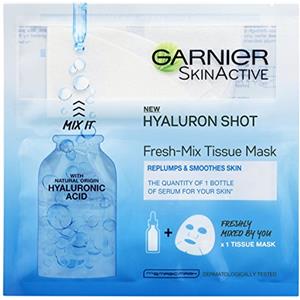 Garnier Fresh Mix - Maschera per tessuto rigenerante con acido ialuronico, 33 g