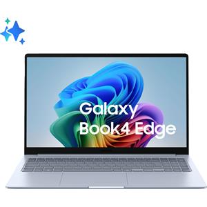 Samsung Notebook 15.6'' Samsung Galaxy Book4 Edge Copilot+ X1-26-100/16GB/512GB SSD/W11/Blu [NP750XQB-KA2IT]