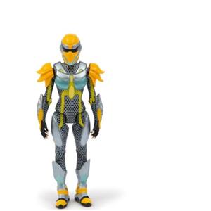 GORMITI THE NEW ERA - Action Figure Scion del Clan dell'Aria Skye, 15 cm, Articolata con Armatura Effetto Silver, per Bambini dai 3 Anni