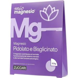 Zuccari Miomagnesio Pidolato e Bisglicinato 37,5 g - Integratore di Magnesio