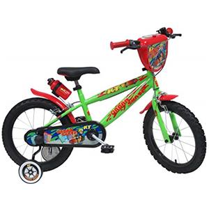 Denver Urban-Skate, Bicicletta Bambino, Verde/Rosso, misura 16"