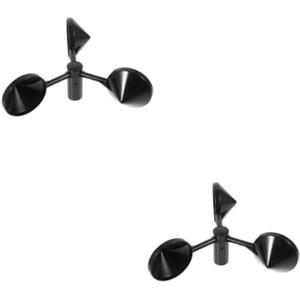 YARNOW 2 Pezzi Sensore Anemometro con Cupola ABS per Misurazione Vento Consumo Installazione Facile per Stazioni e Struttura Resistente e Stabile