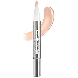 L'Oréal Paris Correttore con Crema Occhi Accord Parfait 0.5% Acido Ialuronico - Illumina e Riduce Imperfezioni in 8 Settimane, Tonalità 1-2R
