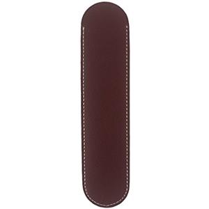 SIPLIV penna a sfera stilografica penna in vera pelle di alta qualità astuccio per penna singola - rossa