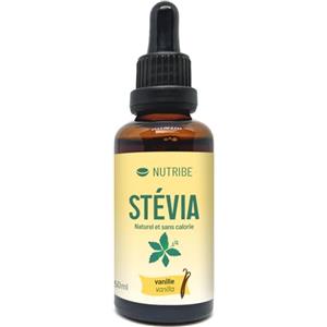 Nutribe Stevia Liquida 50ml Vera Vaniglia, dolcificante naturale senza calorie