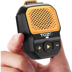 TOZO PM1 Cassa Bluetooth 5.4 con ChatGPT, Assistente IA, Ultraleggero e Impermeabile, 20Ore Riproduzione,EQs Regolazione Mic Incorporato, Mani Vivavoce Speaker con Clip USB Tipo C
