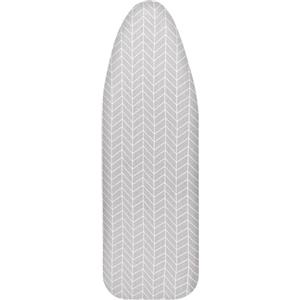 AOOTE Copriasse da Stiro Universale, Pratico e Morbido Copriasse da Stiro Grigio 110 x 35 cm, Homes Ricambio Copri ASSE da Stiro, con Fermacorda, Copertura Copriasse da Stiro 100% Cotone, Frecce