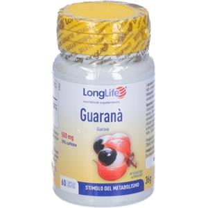 PHOENIX Srl - LONGLIFE LongLife Guarana 500mg Integratore Alimetnare 60 Capsule