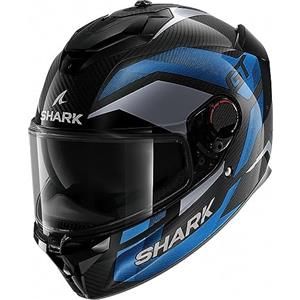 SHARK, Casco Moto Integrale SPARTAN GT PRO CARBON RITMO Black / Blue DBU, XS