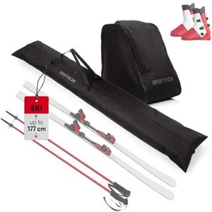 meteor Borsa Scarpe e Sci - Set - Sacca Scarponi Skate Pattini - Custodia Ski - Bag Casco Occhiali Guanti