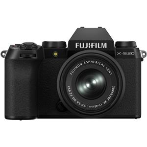 Fujifilm X-S20 + XC 15-45mm Nera Garanzia Centri di Assistenza Ufficiali in Italia