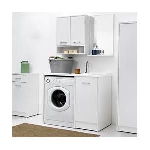 COLAVENE Lavatoio coprilavatrice Domestica con vasca DX e mobiletto 106x50x90h cm