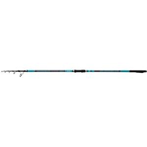 Mitchell Suprema SW Surf Tele, Canna da Pesca, Spinning, Surfcasting Fishing, Progettato e Sviluppato in Italia, Spin Acqua Salata, Unisex, Nero/Blu, 4.2m | 180-250g