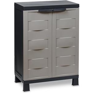 Toomax Armadio Ambition Midi basso, in plastica, certificato TUV GS, dimensioni cm 65x37x93h