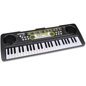 Bontempi 15 4970 Tastiera Digitale 49 Tasti, 35 Brani Preregistrati, 100 Suoni, 100 Ritmi, Funzione Metronomo e Transposer, 52,6x18x4 cm