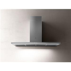 Elica THIN IX/A/90 Cappa aspirante a parete Acciaio inox 385 m³/h